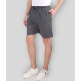 Neo Garments - Grey 100% Cotton Mens Shorts ( Pack of 1 ) - None