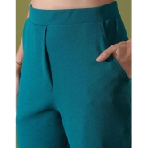 Selvia Teal Dyed Pant Top Set - None