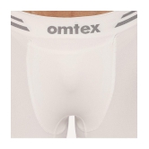 Omtex - White Nylon Mens Trunks ( Pack of 1 ) - None