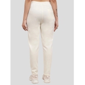 YHA Off White Fleece Womens Running Trackpants ( Pack of 1 ) - None