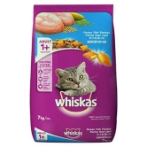 Whiskas Adult Dry Cat Food, Ocean Fish flavour – 7 kg Pack