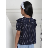 MINI & MING Girls Polka Dot Printed Puff Sleeve Regular Top