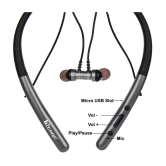 hitage NBT 6767 Bluetooth  Neckband In-the-ear Bluetooth Headset with Upto 30h Talktime Deep Bass - Grey - Grey