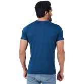 ferocious - Blue Cotton Regular Fit Men's T-Shirt ( Pack of 1 ) - None