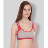 Elina - Multicolor Cotton Non - Padded Womens Everyday Bra ( Pack of 3 ) - 34B