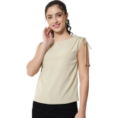 ALL WAYS YOU Women Top Crepe fabric  Light Green XL