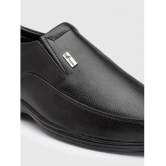 Action Black Mens Slip On Formal Shoes - None