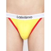 La Intimo Multicolor Cotton Mens Bikini ( Pack of 3 ) - None