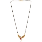 Gilher Gold Plated daily wear Mangalsutra For Women. - Golden