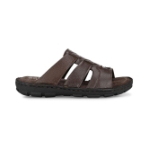 softio Brown Flip Flops - 6