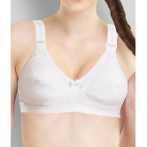 Madam Pack of 3 Cotton Non Padded Womens T-Shirt/ Seamless Bra ( White ) - None