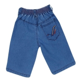 Cremlin Clothing - Navy Blue Cotton Blend Boys Bermudas ( Pack of 1 ) - None