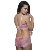 Eva Paris-Bra Panty Set-Peach-No-2397-PEACH / 34B