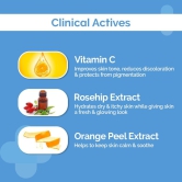 The Derma Co 2% Vitamin C Gel Daily Face Wash with Vitamin C, Rosehip & Orange Peel Extract for Glowing Skin - 80ml