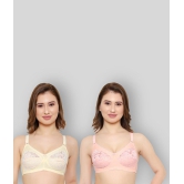 KYODO - Multicolor Cotton Blend Non - Padded Womens Everyday Bra ( Pack of 2 ) - 40B