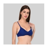 Elina - Multicolor Cotton Lightly Padded Womens Plunge Bra ( Pack of 2 ) - None