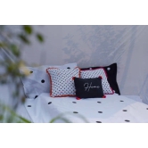 B&W Polka Bedsheet