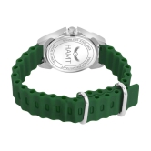 HAMT Green Silicon Analog Womens Watch