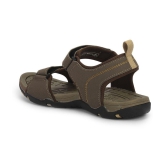 Aqualite - Brown Mens Floater Sandals - None