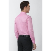 Men Pink Regular Fit Formal Full Sleeves Formal Shirt