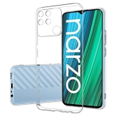 NBOX - Silicon Soft cases Compatible For TPU Glossy Cases Realme Narzo 50A ( Pack of 1 ) - Transparent