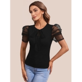 Sheetal associates - Black Polyester Women's Regular Top ( Pack of 1 ) - None