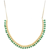 YOUBELLA Green Body Chain ( Pack of 1 ) - Green