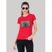 ferocious - Red Cotton Regular Fit Women's T-Shirt ( Pack of 1 ) - None