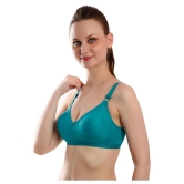 Elina Cotton T-Shirt Bra - Turquoise Single - 40C