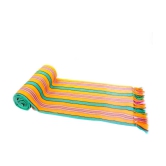 Sathiyas Yellow Cotton Natural Woven Bath Towel - Queen Size