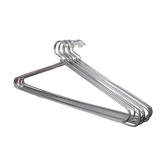 Handa Stainless Steel Standard Clothes Hangers ( Pack of 12 )