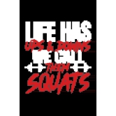 Barbell Life: We Call Them Squats-Navy Blue / XL