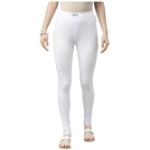 Jcss - White Lycra Women's Leggings ( Pack of 1 ) - L