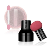 Majestique 2Pcs Set Powder Puff & Mushroom Head Sponge With Case, Makeup Foundation Sponge