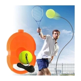 Tennis Trainer Rebound Ball,Solo Tennis Training Equipment for Self-Pracitce,Portable Tool,Tennis Rebounder Kit,Including Toys (No Racket Included)