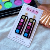 Makeup Palette Earrings