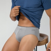 Uno Modal Briefs Ash Grey M