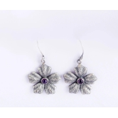 Floral Hook Earrings