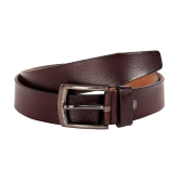 Leather World - Leather Mens Casual Belt ( Pack of 1 ) - None