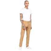 Ruggers - Cotton Blend Slim Slim Beige Men's Trousers ( Pack of 1 ) - None