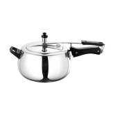 Goodflame Contura 5 Ltr. Pressure Cooker(Induction Base,Silver)