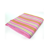 Sathiyas - Multicolor Cotton Striped Bath Towel (Pack of 1)