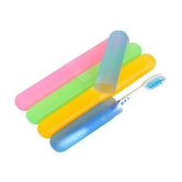 AARTH Tooth Brush Holder Case box (4 Pcs) Plastic Toothbrush Holders & Containers (Bathroom Accessories)