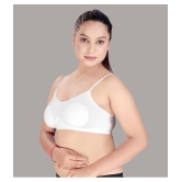 HAYA White Polyester Non Padded Womens Cami bra ( Pack of 1 ) - None