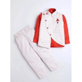 DKGF Fashion - Red Cotton Blend Boys Casual Jacket ( Pack of 1 ) - None