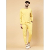 Rigo - Yellow Cotton Regular Fit Mens Tracksuit ( Pack of 1 ) - None