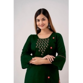 Kapadia - Green Straight Rayon Womens Stitched Salwar Suit ( Pack of 1 ) - None