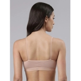 Dollar Missy Beige Cotton Non Padded Womens Bralette Bra ( Pack of 2 ) - None