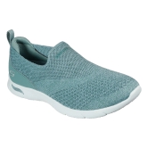 Skechers Blue Women Arch Fit Refine - Don'T Go Slip On Sneakers