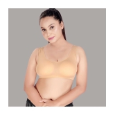 HAYA Beige Polyester Non Padded Womens Cami bra ( Pack of 1 ) - None